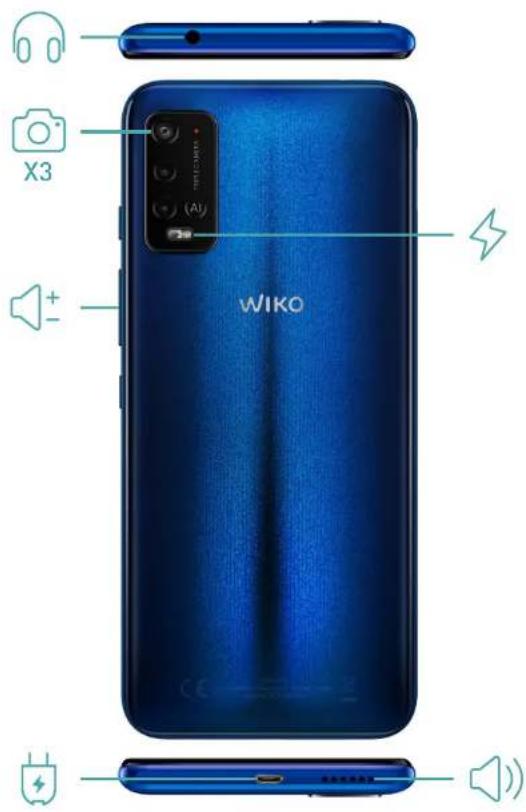 WIKO Power U20 - Conteúdo da embalagem: - 2