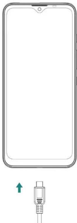 WIKO Power U10 - Aufladen des Akkus - 1