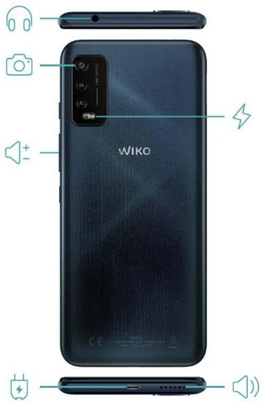 WIKO Power U10 - Contenu du coffret : - 2