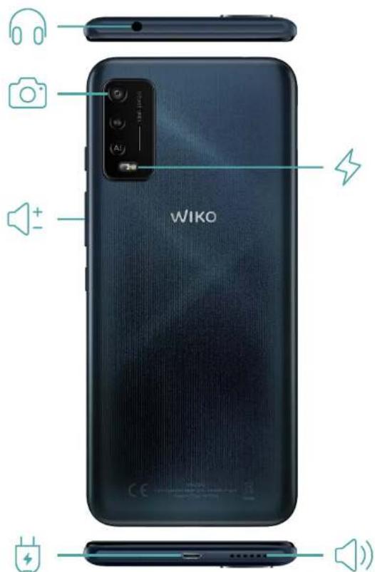 WIKO Power U10 - Beschreibung Ihres Gerätes - 1