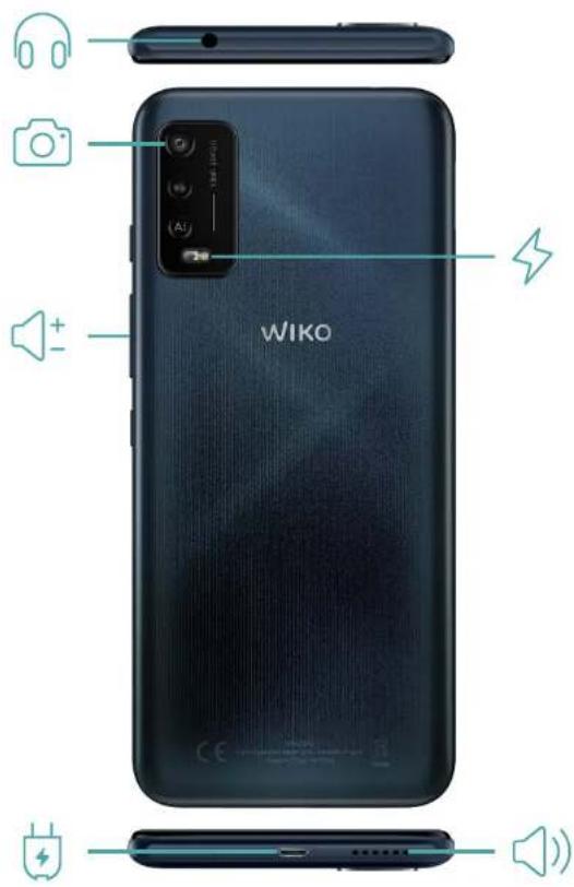 WIKO Power U10 - Componenti del dispositivo - 1