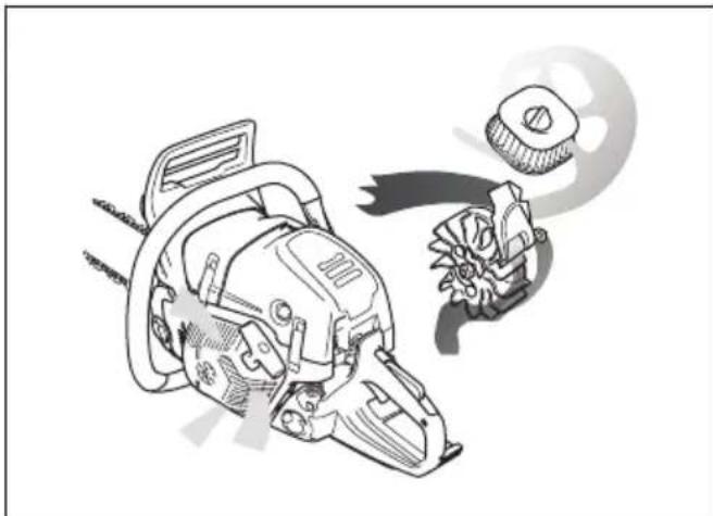 HUSQVARNA 592 XP - Air cleaning system - 1