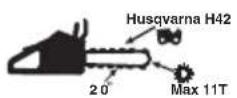 HUSQVARNA 592 XP - yyyyyyyyxx La plaque signaléique ou - 1