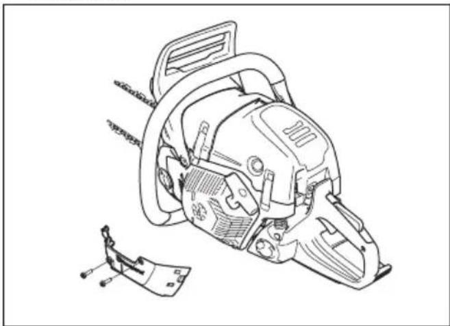 HUSQVARNA 585 - Pour effectuer les encoches - 12
