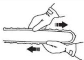 HUSQVARNA 585 - To adjust the tension of the saw chain - 4