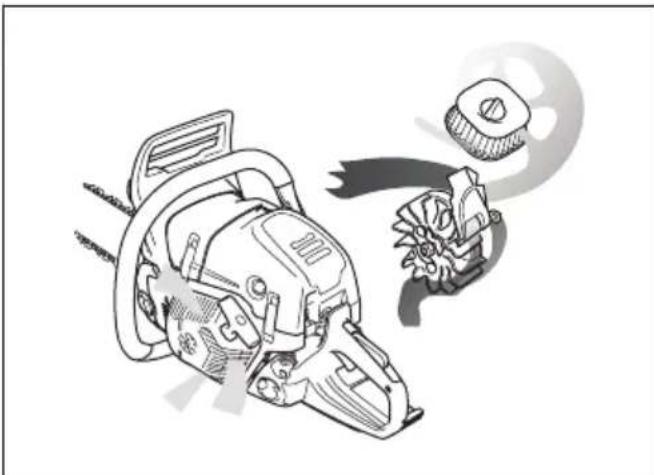 HUSQVARNA 585 - Air cleaning system - 1