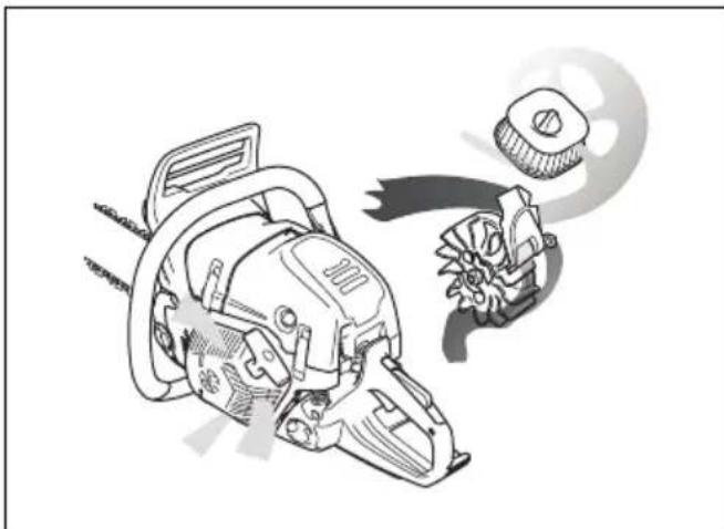 HUSQVARNA 585 - Sistema de purificacion de aire - 1