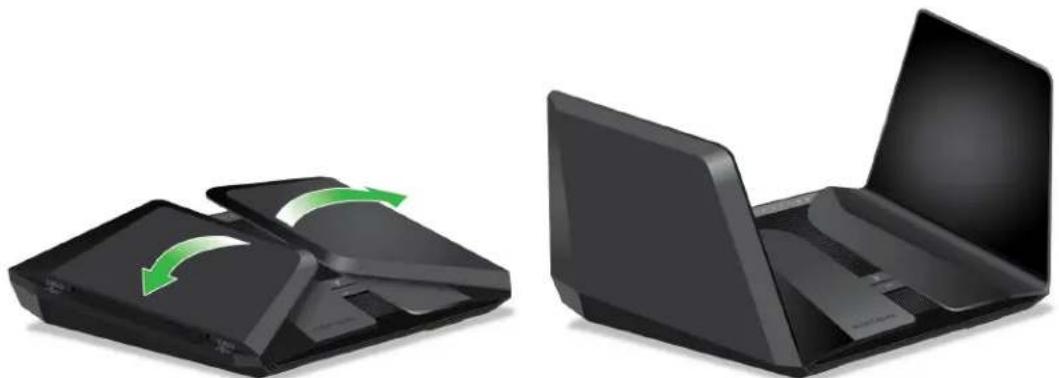 NETGEAR Nighthawk RAXE500 - Déployez les antennes : - 1