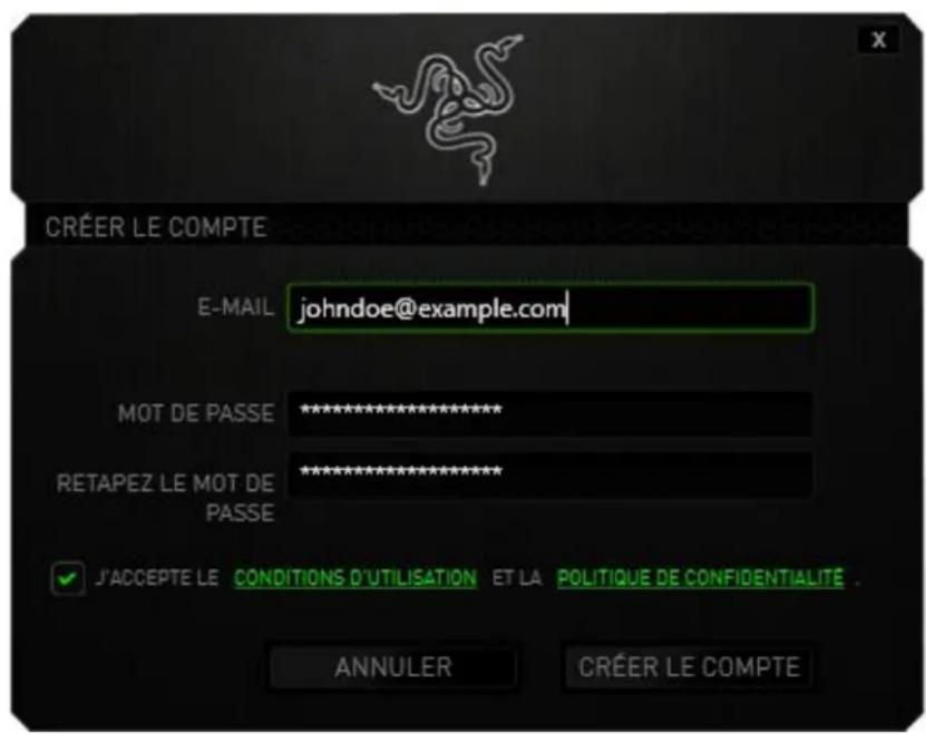 RAZER Surround Pro - CRÉER UN COMPTE - 1
