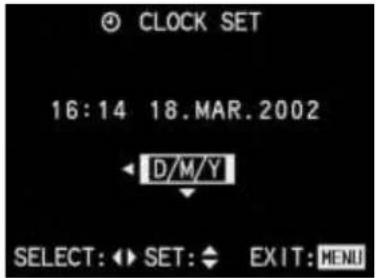 LEICA Digilux 1 - Setting the date and time - 3