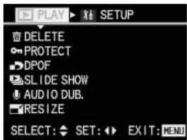 LEICA Digilux 1 - Selecting menu items - 2