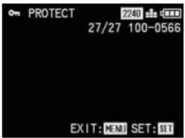 LEICA Digilux 1 - Protecting single pictures/ Removing protection - 1
