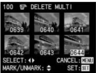 LEICA Digilux 1 - Deleting several pictures simultaneously - 1