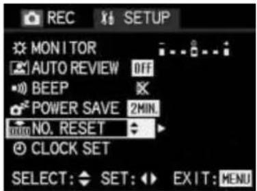 LEICA Digilux 1 - Creating new folder numbers - 1