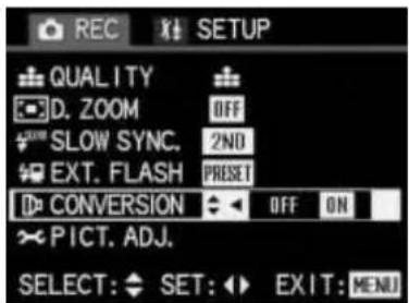 LEICA Digilux 1 - Setting the function: - 1