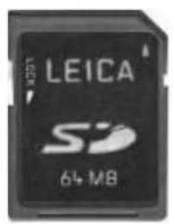 LEICA Digilux 1 - Inserting and removing the memory card - 1