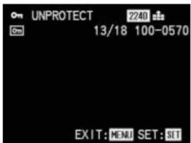 LEICA Digilux 1 - Protecting single pictures/ Removing protection - 2