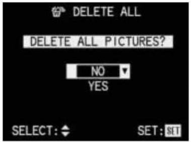 LEICA Digilux 1 - Deleting all pictures on the memory card - 1