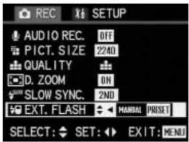 LEICA Digilux 1 - Setting the function: - 1