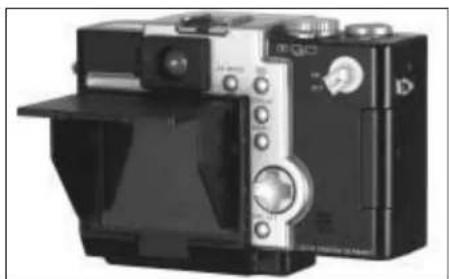 LEICA Digilux 1 - Fitting the monitor hood - 3