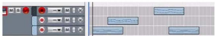 PROPELLERHEAD Reason 6.0 - Fusion de clips sur des bandes de notes - 1