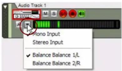 PROPELLERHEAD Reason 6.0 - Sélection des entrées et définition du mode mono ou stéreo - 1