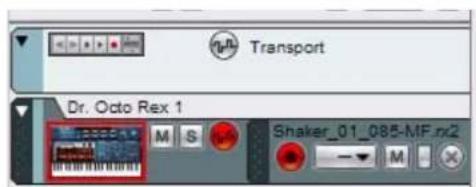 PROPELLERHEAD Reason 6.0 - Cliquez sur le bouton Copier la boucle sur la piste. - 6