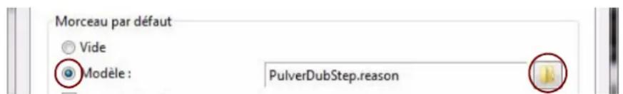 PROPELLERHEAD Reason 6.0 - Configurer le morceau par défaut - 1
