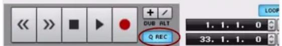 PROPELLERHEAD Reason 6.0 - À propos de « Quantifier durant l'enregistrement » - 1