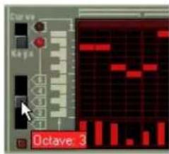 PROPELLERHEAD Reason 6.0 - Assurez-vous que le bouton situé à gauche de la fenêtre de pattern est réglé sur « Notes » - 4