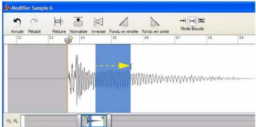 PROPELLERHEAD Reason 6.0 - Fonction Définir la boucle - 1