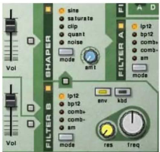 PROPELLERHEAD Reason 6.0 - L'un des oscillateurs ou les deux sans filtré - 1