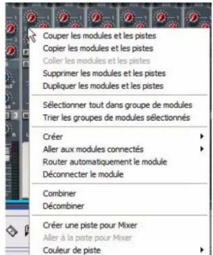 PROPELLERHEAD Reason 6.0 - Menu contexts de module - 1