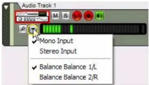 PROPELLERHEAD Reason 6.0 - - Listederoulante desselection des entrées audio - 1