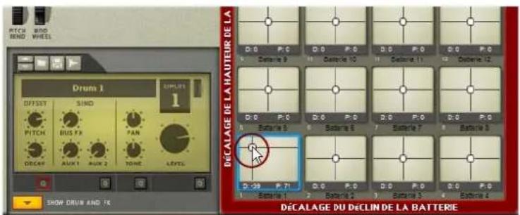 PROPELLERHEAD Reason 6.0 - Modifier les paramètres du panneau de contrôle de batterie à l'aide de la fonction Édition rapide - 2