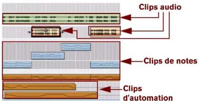 PROPELLERHEAD Reason 6.0 - Aperçu des clips - 1
