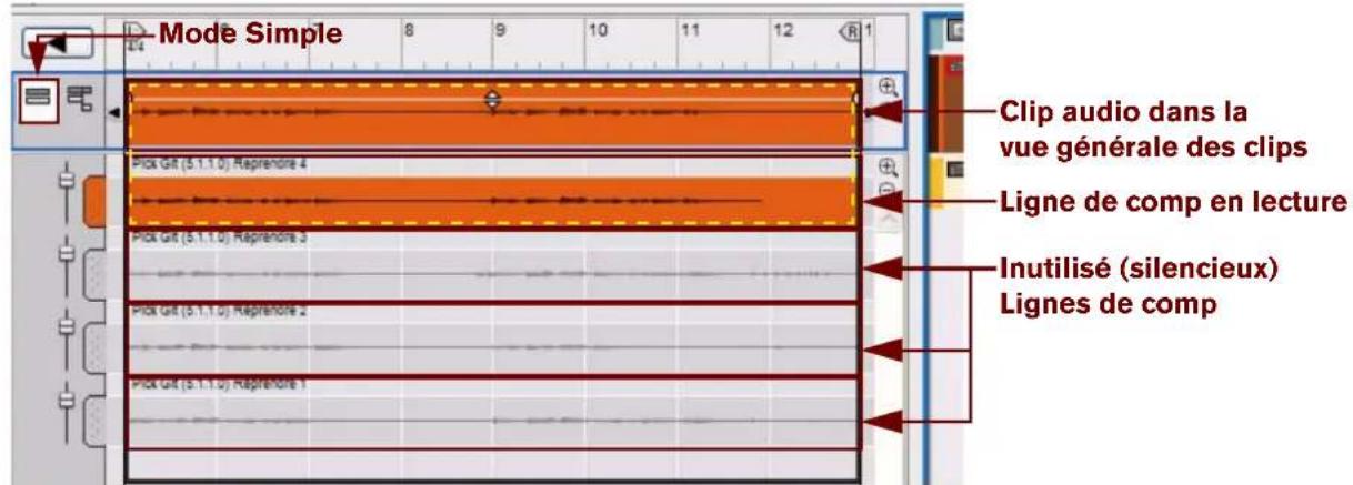 PROPELLERHEAD Reason 6.0 - Relation entre les clips, les lignes de comp et les enregistrements - 3