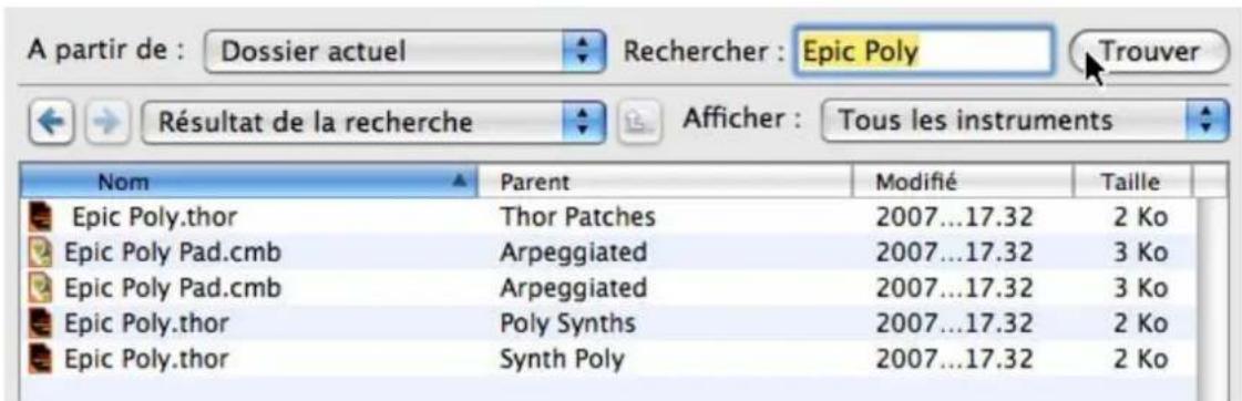 PROPELLERHEAD Reason 6.0 - Exécution de la recherche - 1