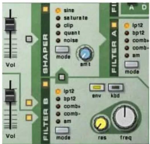 PROPELLERHEAD Reason 6.0 - L'un des oscillateurs ou les deux vers un contrôle seulement - 1