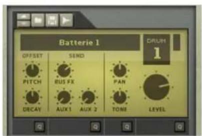 PROPELLERHEAD Reason 6.0 - Le Panneau de contrôle de batterie - 1