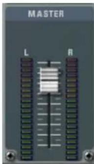 PROPELLERHEAD Reason 6.0 - Le fader Master - 1