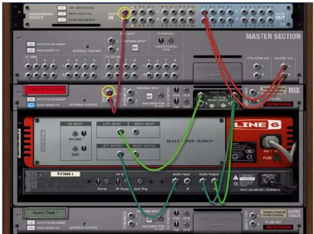PROPELLERHEAD Reason 6.0 - Création d'un canal d'entrée pour enregistrer avec des effets - 1