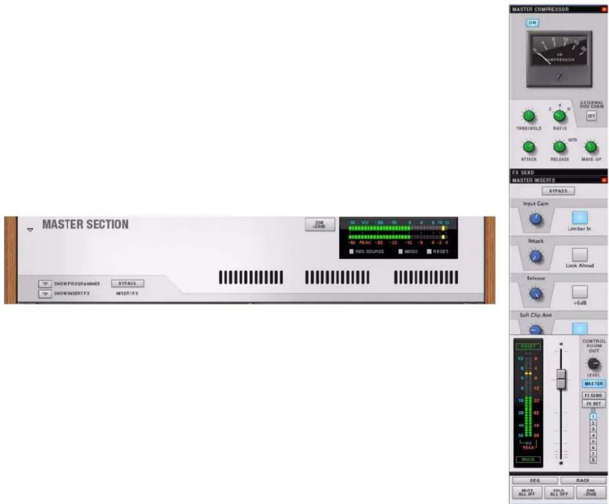 PROPELLERHEAD Reason 6.0 - Bande de mixeur du module de la section maitresse - 1