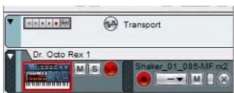PROPELLERHEAD Reason 6.0 - Cliquez sur le bouton Copier la boucle sur la piste. - 2