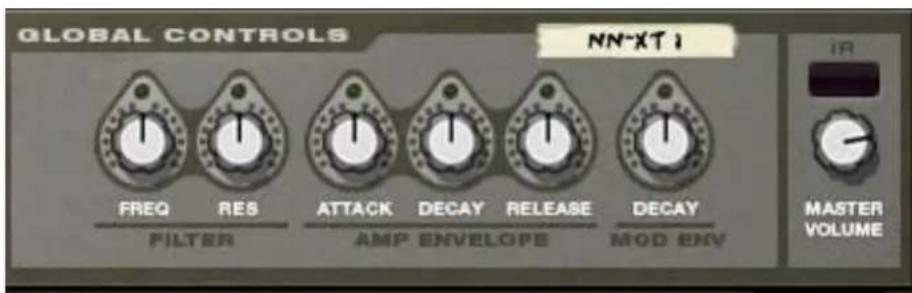 PROPELLERHEAD Reason 6.0 - Boutons de contrôle globaux - 1