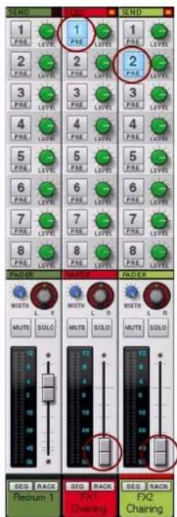 PROPELLERHEAD Reason 6.0 - Chainage de départ d'effets à partir de modules Redrum ou de mixeur - 2
