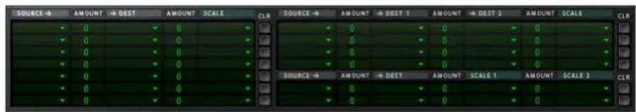 PROPELLERHEAD Reason 6.0 - Section de routage de bus de modulation - 1