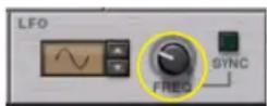 PROPELLERHEAD Reason 6.0 - Fréquence du LFO - 1