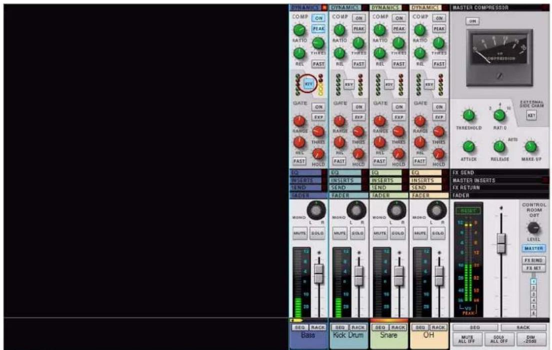PROPELLERHEAD Reason 6.0 - Point d'insertion de compression à partir d'un canal externe - 1