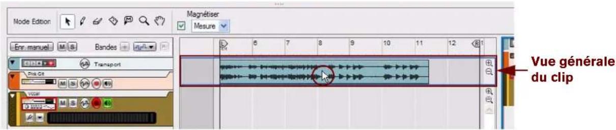 PROPELLERHEAD Reason 6.0 - Ouverture d'un clip audio à partir du mode Édition - 1